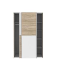 Kleiderschrank mit 2 Schiebetüren – 120 x 61,2 x 190,5 cm – OZZULA