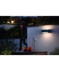 Philips myGarden Hedgehog Wandleuchte – Anthrazit – 1 x 42 W – LED – Außenbereich