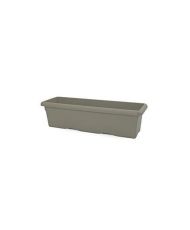 Rechteckiger Übertopf – 60 x 33 cm – Taupe