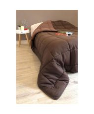 Warme Mikrofaser-Bettdecke von Choco & Moka, 200 x 200 cm