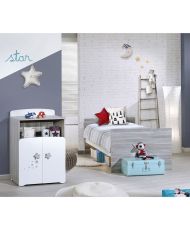 Lit combiné - 120 x 60 cm - Evolutif en 90 x 190 cm