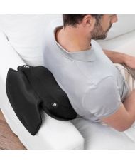 Coussin de massage Shiatsu épaules, dos, jambes et cou - 2 vitesses - Fonction chaleur - Rembourrage flexible