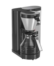 Cafetière Aroma Noir/Acier brossé