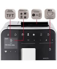Bean Coffee Machine - Silver