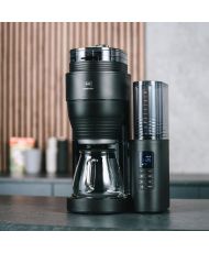 Cafetera de filtro con molinillo integrado