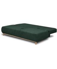 MIKA 3-Sitzer-Umbaubank – Waldgrüner Cord – Aufbewahrungsbox – 192 x 84 x 93 cm