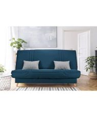KOMFORT BULTEX Clic clac 3 Plätze - Blauer Stoff - 192 x 95 x 101 - MONA