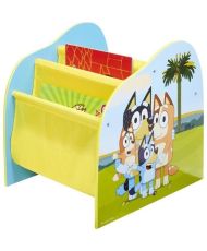 Bibliotheque à pochettes pour enfants - Rangement de livres pour chambre d'enfant BLUEY