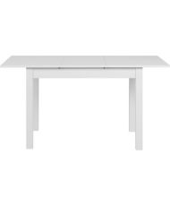 Mora Extendable Table - 1 40 cm extension included - 110 / 150 x 75 x 70 cm - White color
