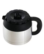 Coffee maker - 8 to 12 cups - Black and stainless steel