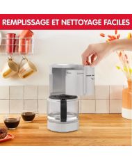 MOULINEX Cafetera de filtro 1,1 L, 12 tazas