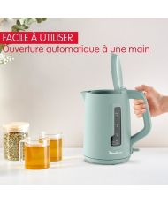 MOULINEX Electric kettle 1.7 L, 1 cup indicator, Anti-limescale filter