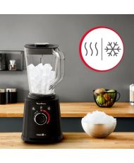 MOULINEX Blender, Lightweight unbreakable bowl 2 L, High speed blender, Powelix Life blades, Easy cleaning, PerfectMix