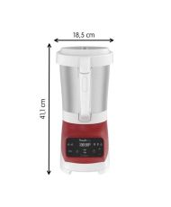 MOULINEX Soup&Plus beheizter Mixer, Nutzinhalt 2 l, 5 Geschwindigkeiten, Touchscreen, Rezeptbuch,