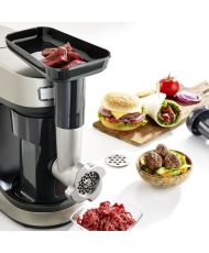 Fleischwolf – MOULINEX – 2 Edelstahlgitter – kompatibel mit Masterchef-Robotern