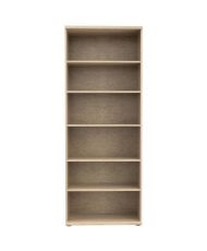 MISCA Schuhschrank Sonoma-Eiche und Mattweiß – 69 cm