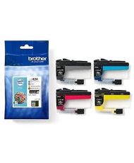 Pack de 4 Cartouches LC424VAL - BROTHER - Noir, Cyan, Magenta et Jaune