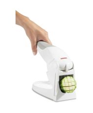 Cutting potatoes, cutting vegetables