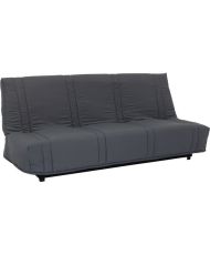 Banquette clic clac 3 places - anthracite - 193 x 92 cm - LENA