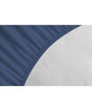 Fitted sheet - 180 x 200 + 30 cm - Blue