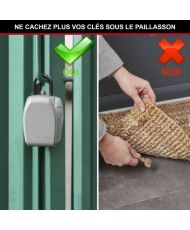 Secure key box 4-digit programmable combination