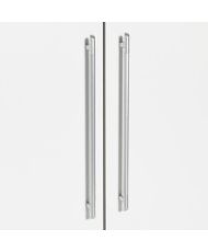 Kleiderschrank mit 3 Flügeltüren + 3 Schubladen – Spanplatte – Weiß – 144,6 x 60 x 200 cm