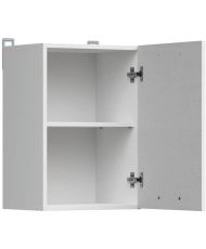 Meuble haut 40 cm - 1 Porte - Blanc brillant