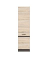 Küchensäule 2 Türen rechts öffnend – 50 x 196 x 46 cm – Sonoma-Eiche