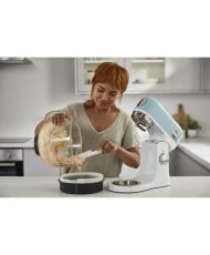 Robot pâtissier multifonction 1000W - Bol en verre 5L