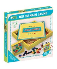Wooden board game - the playing tree - yellow dwarf game - wooden box