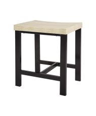 VENUS Table + 4 stools set - Rectangular - Imitation wood honeycomb panels - 110 x 70 x 75 cm