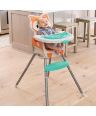 INFANTINO Chaise haute 4 en 1 Renard