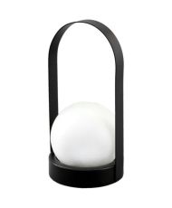 Solarlaterne aus Metall – Perlenkugel – GALIX – 10 Lumen – 8 Stunden Leuchtdauer – weiße LED