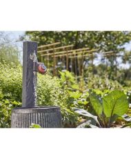 Programador de riego Easy Plus - GARDENA - Botón giratorio - Tecnología Safe Stop - Resistente al agua