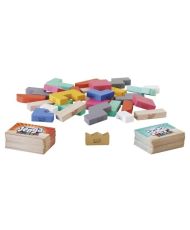 Jenga Maker, stacking tower with real solid wood blocks