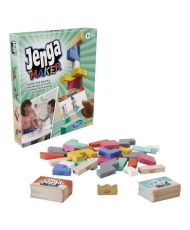Jenga Maker, stacking tower with real solid wood blocks