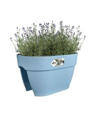 Pot de fleurs - Vibia Campana Flower Bridge 40 - Bleu Vintage - Balcon extérieur - 26 x W 39 x 22 cm