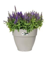 VIBIA Runder Blumentopf – Kunststoffbehälter – Ø 35 – Weiß