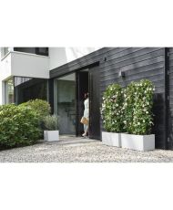 Blumenkasten - Weiß Ø 30 x 29 cm - 100 % recycelt