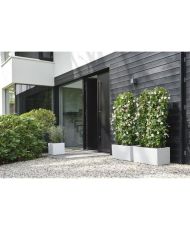 Blumenkasten - Weiß Ø 30 x 29 cm - 100 % recycelt