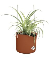 VIBIA Runder Blumentopf – Kunststoffbehälter – Ø 35 – Honiggelb