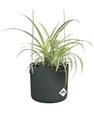 B.FOR Runder Blumentopf - Kunststoff - Ø 18 - Blattgrün - Universal