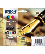 Cartouche d'encre EPSON Multipack 16 - Stylo Plume - Noir, Cyan, Jaune, Magenta