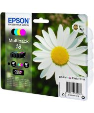 Cartouche d'encre EPSON Multipack T1806 - Pâquerette - Noir, Cyan, Magenta, Jaune