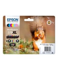 Cartuchos de tinta Epson Multipack 378 XL: negro, amarillo, cian, magenta, magenta claro, cian claro