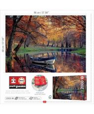 EDUCA - Puzzle - 2000 Boot auf dem See