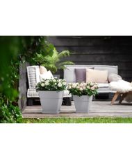 Vibia Campana Bac à fleurs Carré 37 - Gris Ø 36 x 36 cm