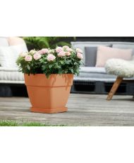 Vibia Campana Bac à fleurs Carré 37 - Marron Ø 36 x 36 cm