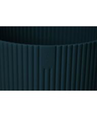VIBES Round Flower Pot - Plastic - Ø 22 - Dark Blue