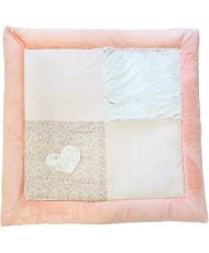 Non-slip playpen mat 100 x 100 cm rabbit